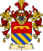 Italian Family Coat of Arms (v.25a) Dolci