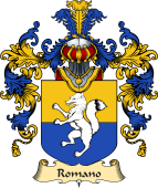 Italian Family Coat of Arms (v.25a) Romano