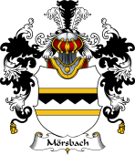 German Wappen Coat of Arms (v.25) Mörsbach
