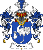 German Wappen Coat of Arms (v.25) Wacker