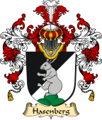 German Coat of Arms (v.25b) Hasenberg