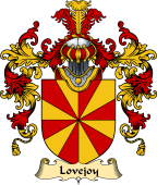 English Family Coat of Arms (v.25) Lovejoy