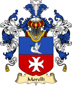 Italian Family Coat of Arms (v.25a) Morelli