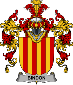 Irish Family Coat of Arms (v.25b) Bindon