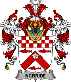 Irish Family Coat of Arms (v.25b) McBride or MacBride