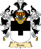 Italian Family Coat of Arms (v.25a) Dente