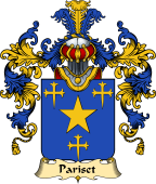 French Family Coat of Arms (v.25) Pariset
