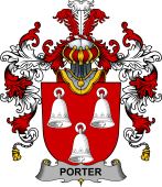 Irish Family Coat of Arms (v.25b) Porter