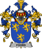 Irish Family Coat of Arms (v.25b) Foord