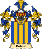 French Family Coat of Arms (v.25) Dubost