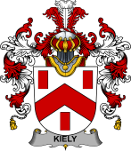 Irish Family Coat of Arms (v.25b) Kiely
