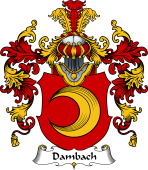German Wappen Coat of Arms (v.25) Dambach