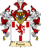 French Family Coat of Arms (v.25) Perrot