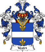Italian Family Coat of Arms (v.25b) Vestri