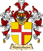 German Coat of Arms (v.25b) Hattenheim