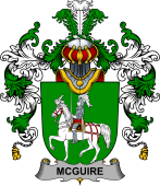 Irish Family Coat of Arms (v.25b) McGuire and Maguire