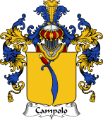 Italian Family Coat of Arms (v.25b) Campolo