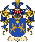 Italian Family Coat of Arms (v.25a) Prosperi