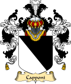 Italian Family Coat of Arms (v.25a) Capponi
