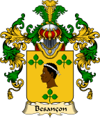 French Family Coat of Arms (v.25) Besançon