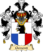 Italian Family Coat of Arms (v.25a) Clementi