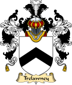 English Family Coat of Arms (v.25) Trelawney