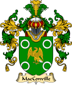Irish Family Coat of Arms (v.25a) MacConville or Conwell