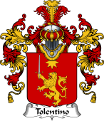 Italian Family Coat of Arms (v.25b) Tolentino