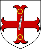 English Family Shield for Vidal