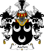 German Wappen Coat of Arms (v.25) Aachen