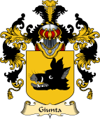 Italian Family Coat of Arms (v.25a) Giunta