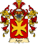 French Family Coat of Arms (v.25) Agier