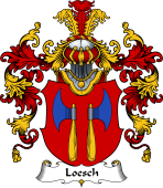 German Wappen Coat of Arms (v.25) Loesch