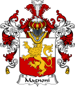 Italian Family Coat of Arms (v.25b) Magnoni