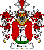German Wappen Coat of Arms (v.25) Huetter