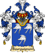 French Family Coat of Arms (v.25) Bourguignon