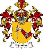German Wappen Coat of Arms (v.25) Degenhart