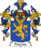 Italian Family Coat of Arms (v.25b) Piazzola