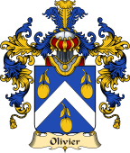 French Family Coat of Arms (v.25) Olivier