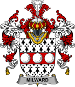 Irish Family Coat of Arms (v.25b) Milward