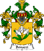 Italian Family Coat of Arms (v.25b) Bonazzi