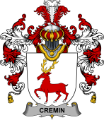 Irish Family Coat of Arms (v.25b) Cremin or O