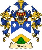 Italian Family Coat of Arms (v.25a) Nicolis