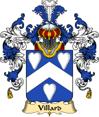 French Family Coat of Arms (v.25) Villard