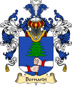 Italian Family Coat of Arms (v.25a) Bernardi