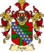 Italian Family Coat of Arms (v.25a) Parigi