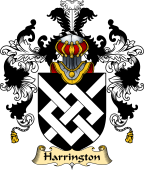 Irish Family Coat of Arms (v.25a) Harrington or O