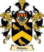 Irish Family Coat of Arms (v.25a) Hodson
