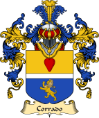 Italian Family Coat of Arms (v.25a) Corrado