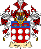 Italian Family Coat of Arms (v.25a) Argentini